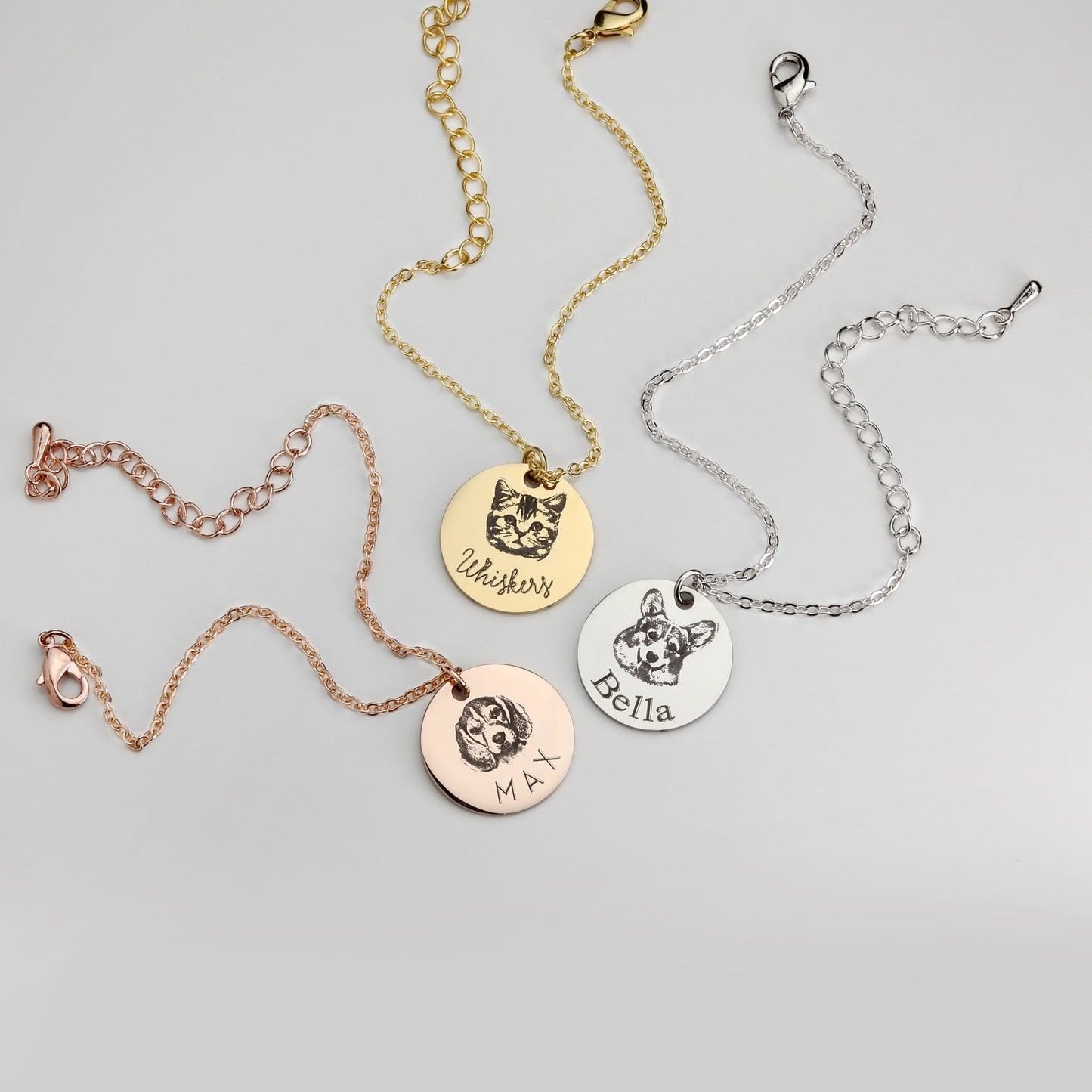 Pet Portrait Name Bracelet - Premium from luckythegr - Just 18 dh! Shop now at luckythegr