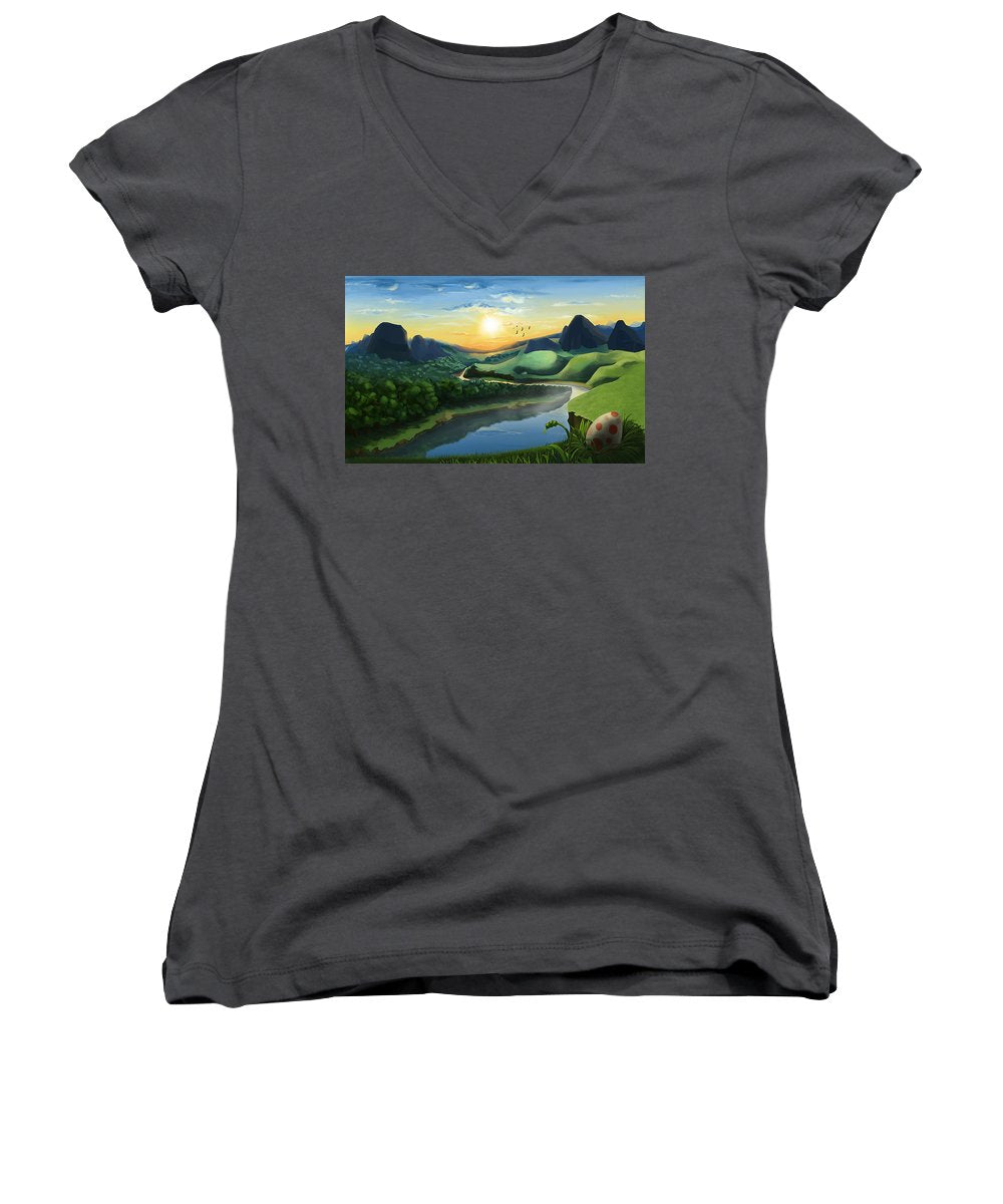 Pizels POD - Women's V-Neck